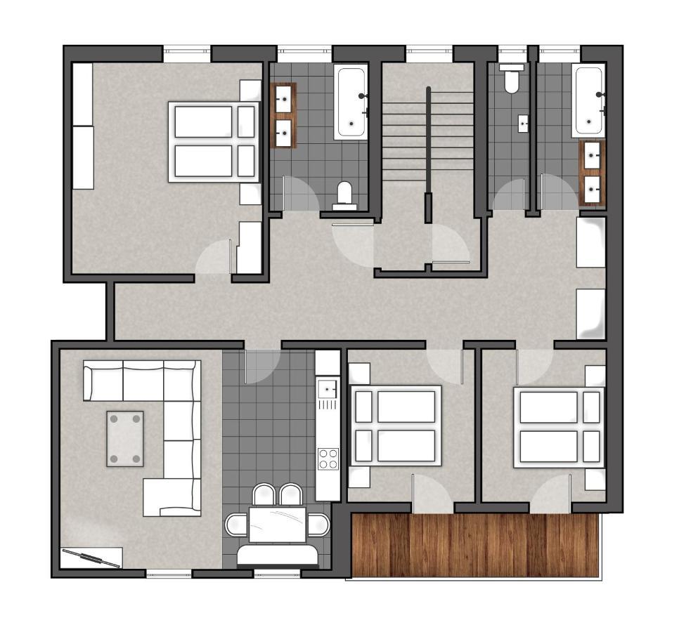 Urlaubsplatzl Appartements Oetz Exterior foto